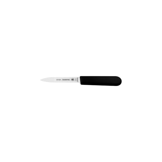Tramontina Professional Master Black Handle Paring Straight Edge 100mm - Kitchenly