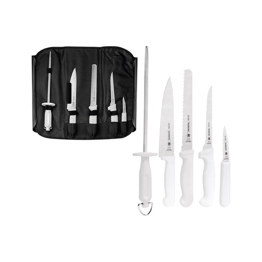 Tramontina Professional Master Chefs Pouch Kit 6pc Set Black - Kitchenly