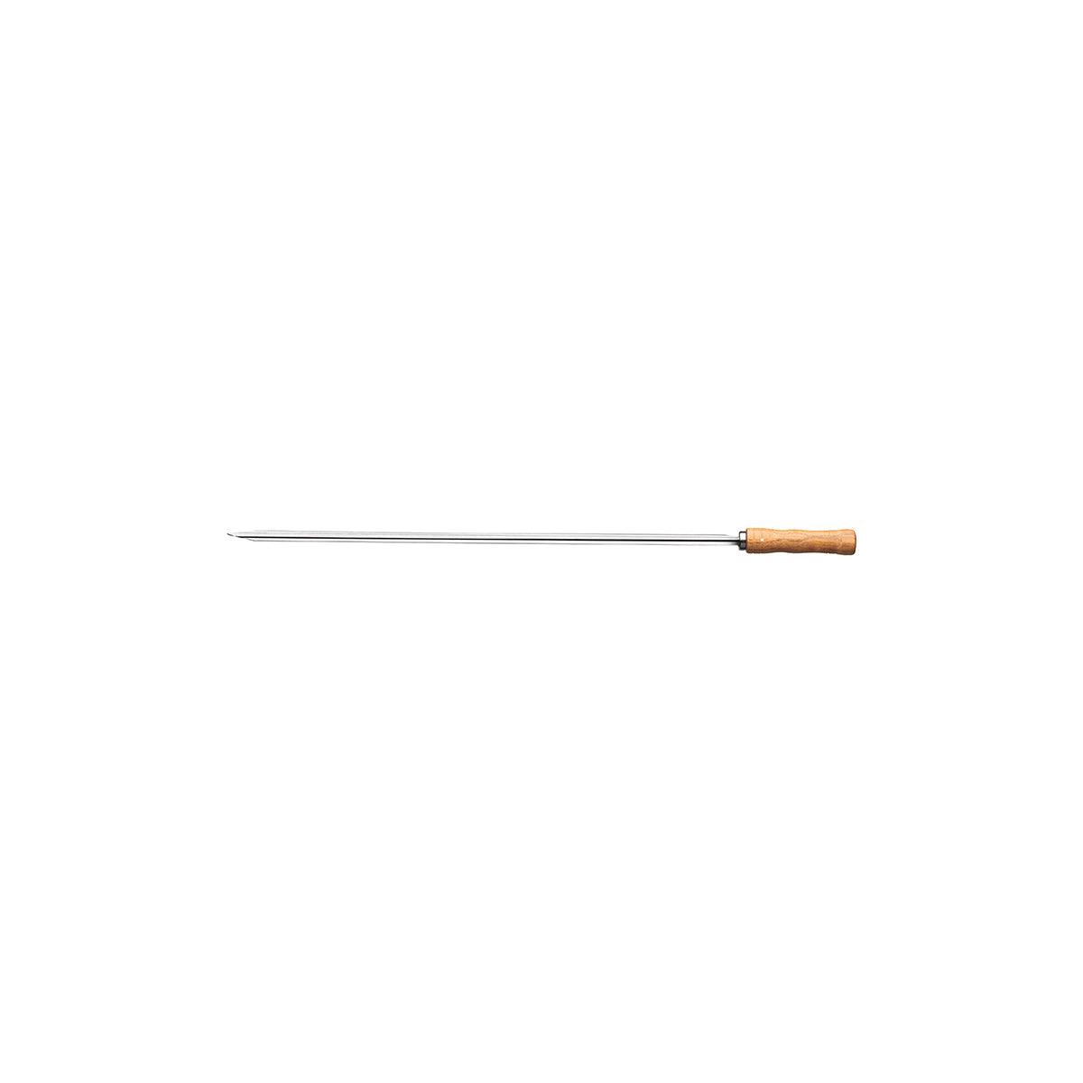 Tramontina Heavy Duty Stainless Steel Skewer Wood Handle 750mm - Kitchenly