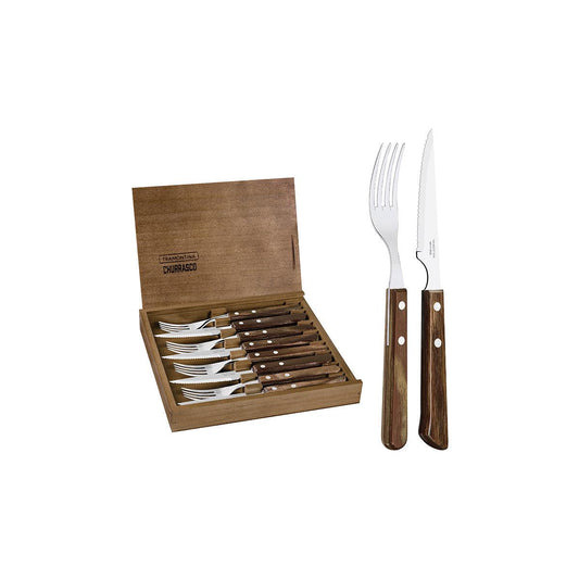 Tramontina Churrasco Vaniera Premium Cutlery 8 Piece Set - Kitchenly