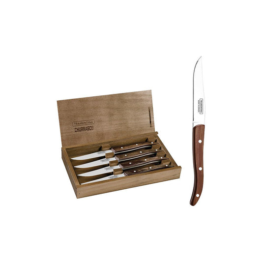 Tramontina Churrasco Paisano Premium Cutlery 4 Piece Set - Kitchenly