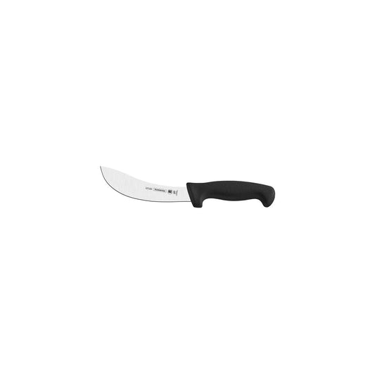 Tramontina Professional Master Black Handle Skinning Knife Wide Blade 153mm - Kitchenly