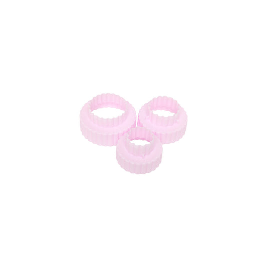 Wiltshire Dual Sided Cookie Cutters Round Set of 3