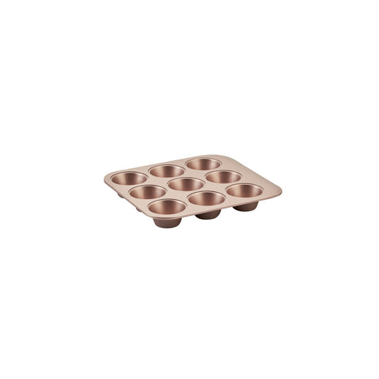 Wiltshire Rose Gold Smart Stack Muffin Pan 9 Cup