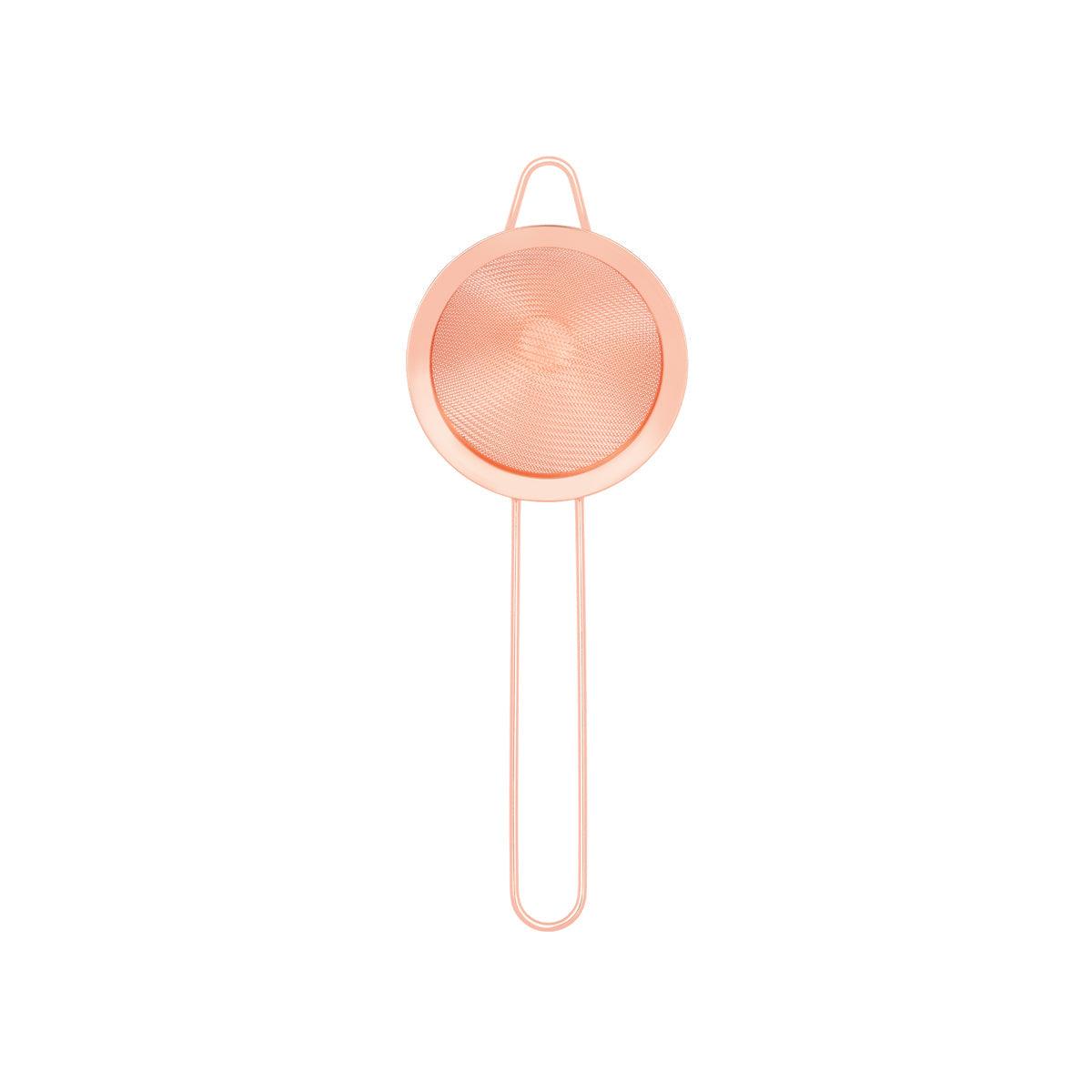 Zanzi Snub Nose Mesh Strainer Rose Gold - Kitchenly