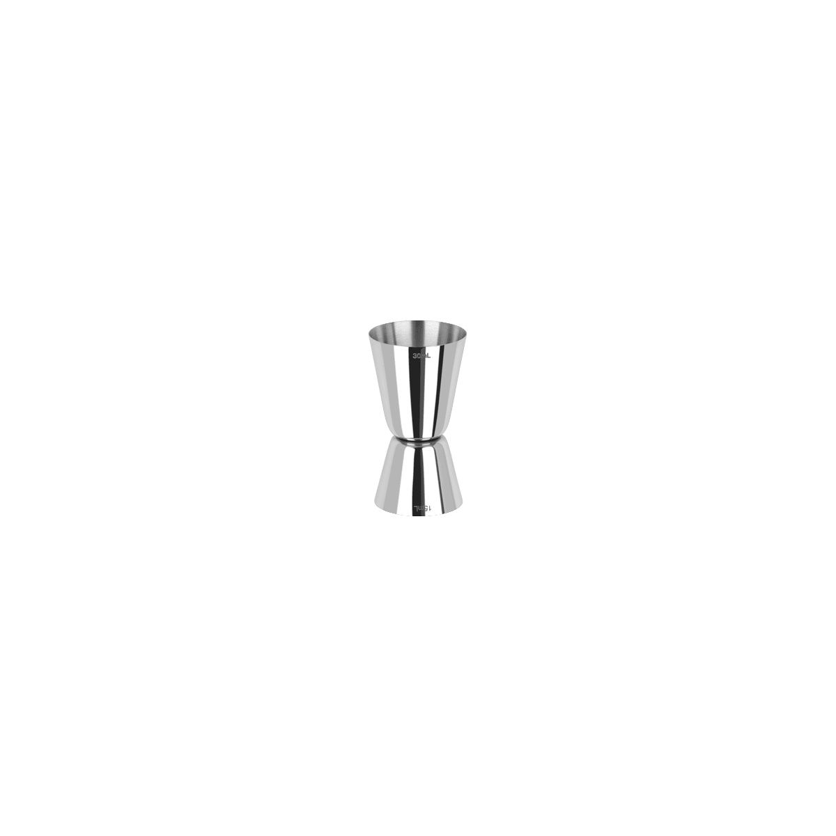 Zanzi Classic Style Jigger 15/30ml Stainless Steel - Kitchenly