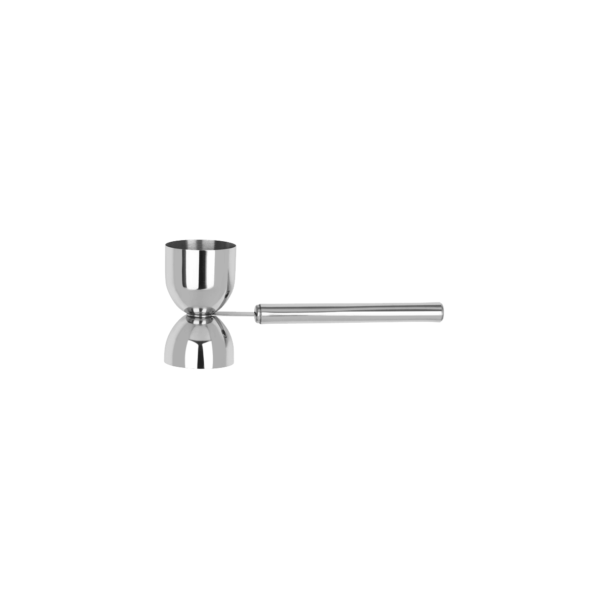 Zanzi Double Jigger with Pipe Handle 20/40ml Stainless Steel - Kitchenly