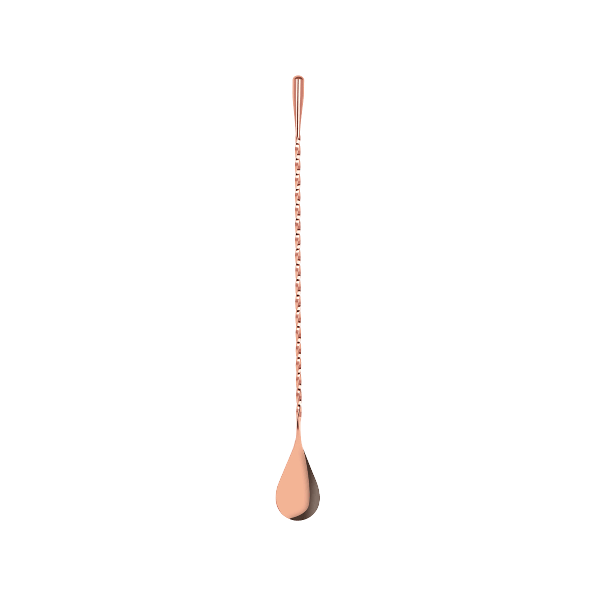 Zanzi Teardrop Bar Spoon 300mm Rose Gold - Kitchenly