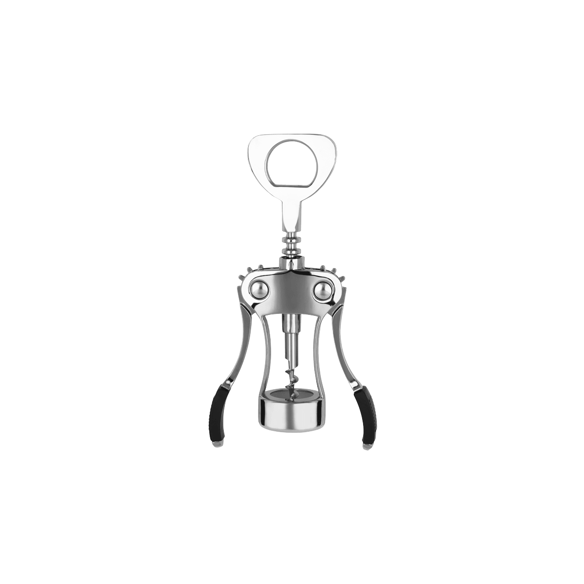 Zanzi Deluxe Wing Corkscrew Chrome - Kitchenly