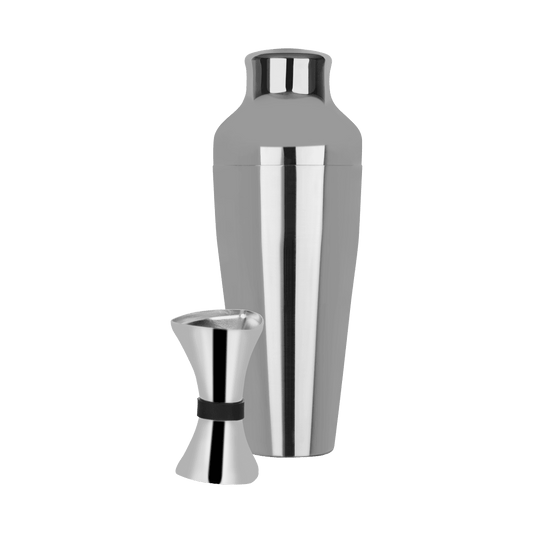 Zanzi Cocktail Set 2pc Stainless Steel - Kitchenly