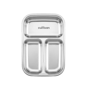 Cuitisan Partition Rectangle No.3 Container - 560ml