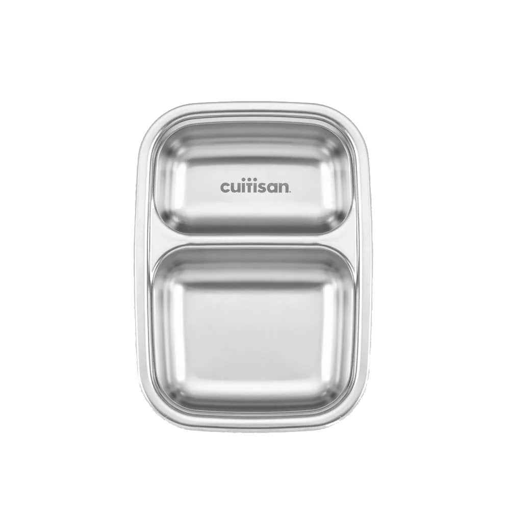 Cuitisan Partition Rectangle No.2 Container - 370ml