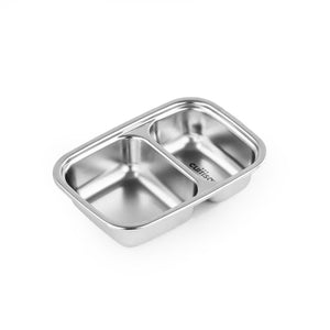 Cuitisan Partition Rectangle No.2 Container - 370ml