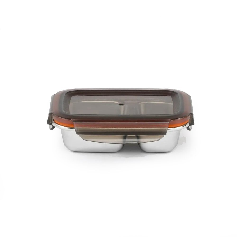Cuitisan Partition Rectangle No.2 Container - 370ml