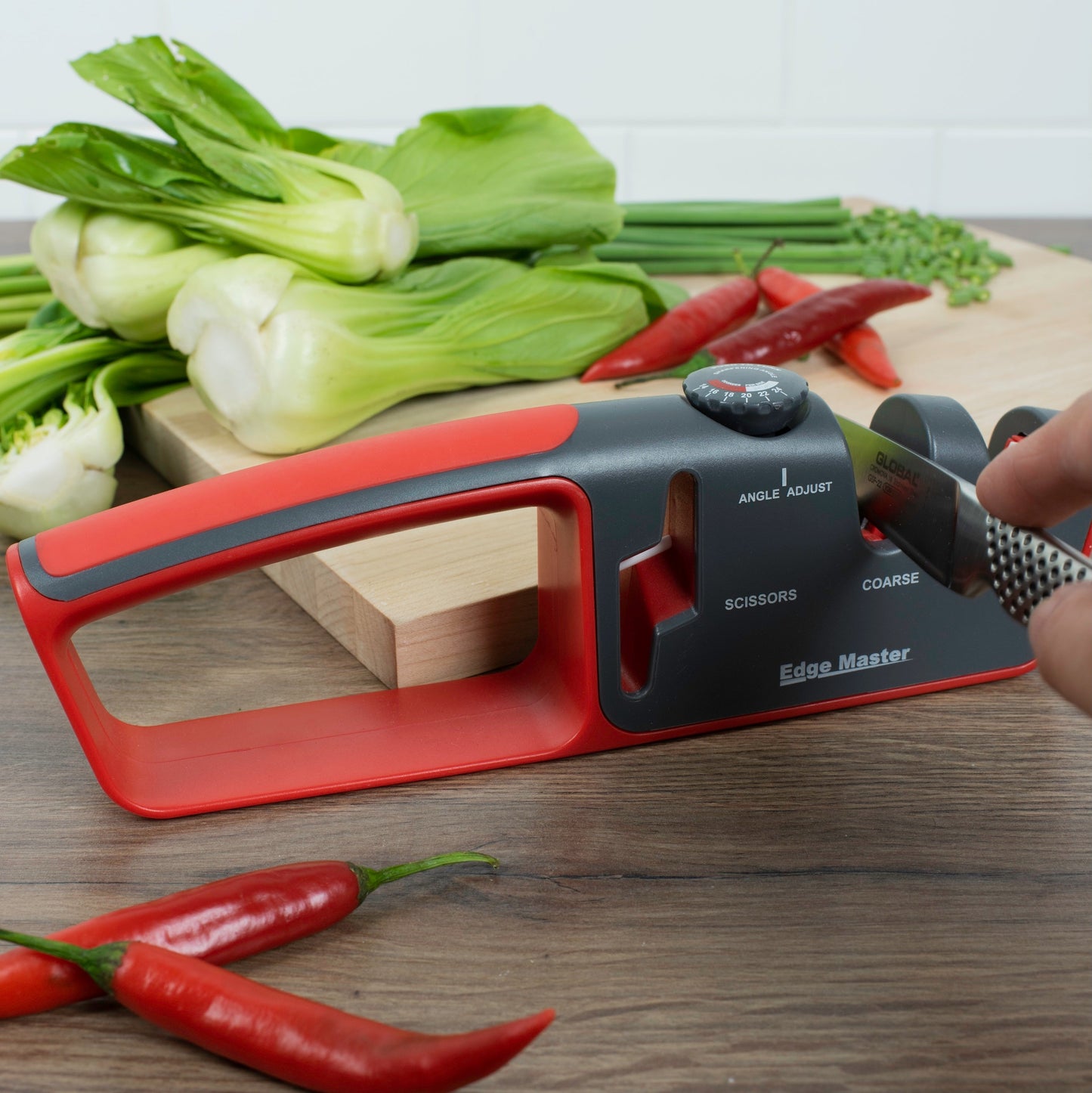 Edgemaster Adjustable Angle Knife & Scissor Sharpener