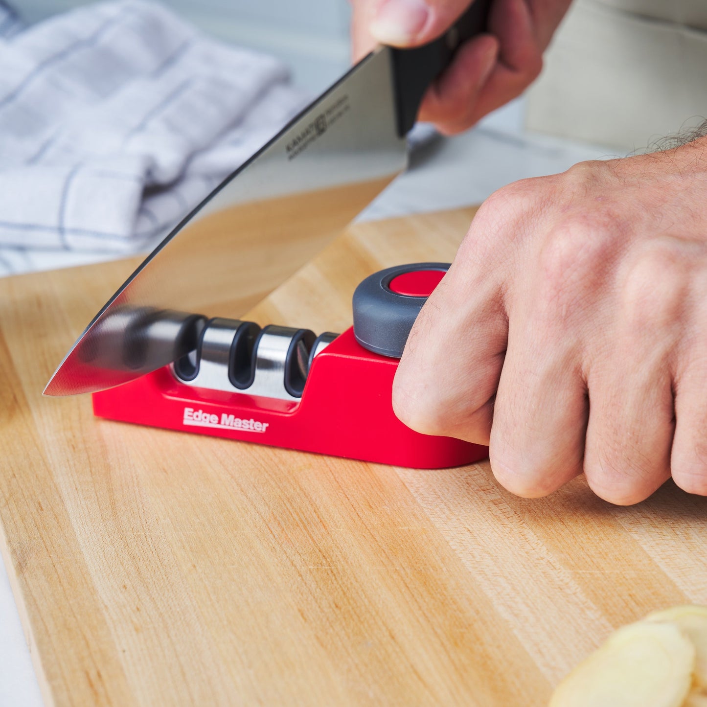 Edgemaster 3 Stage Fold & Store Knife Sharpener