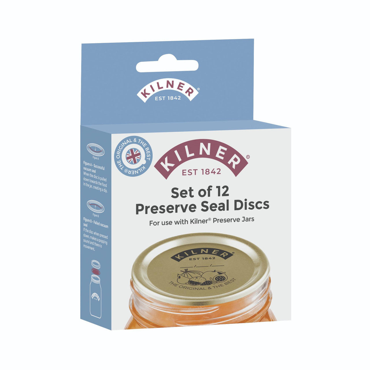 Pack of 12 Preserve Jar Lid Seals