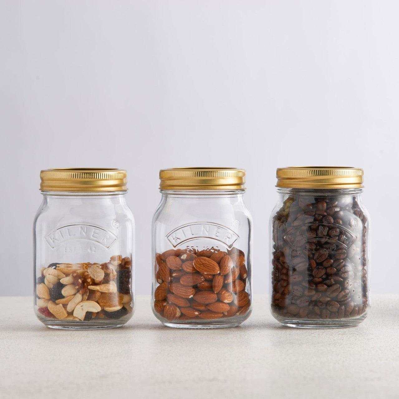 Set of 6 Preserve Jars, 500ml