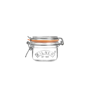 Clip Top Round Jar, 125ml