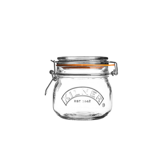 Clip Top Round Jar, 500ml