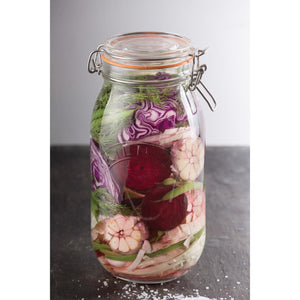 Clip Top Round Jar, 1.5 Litre
