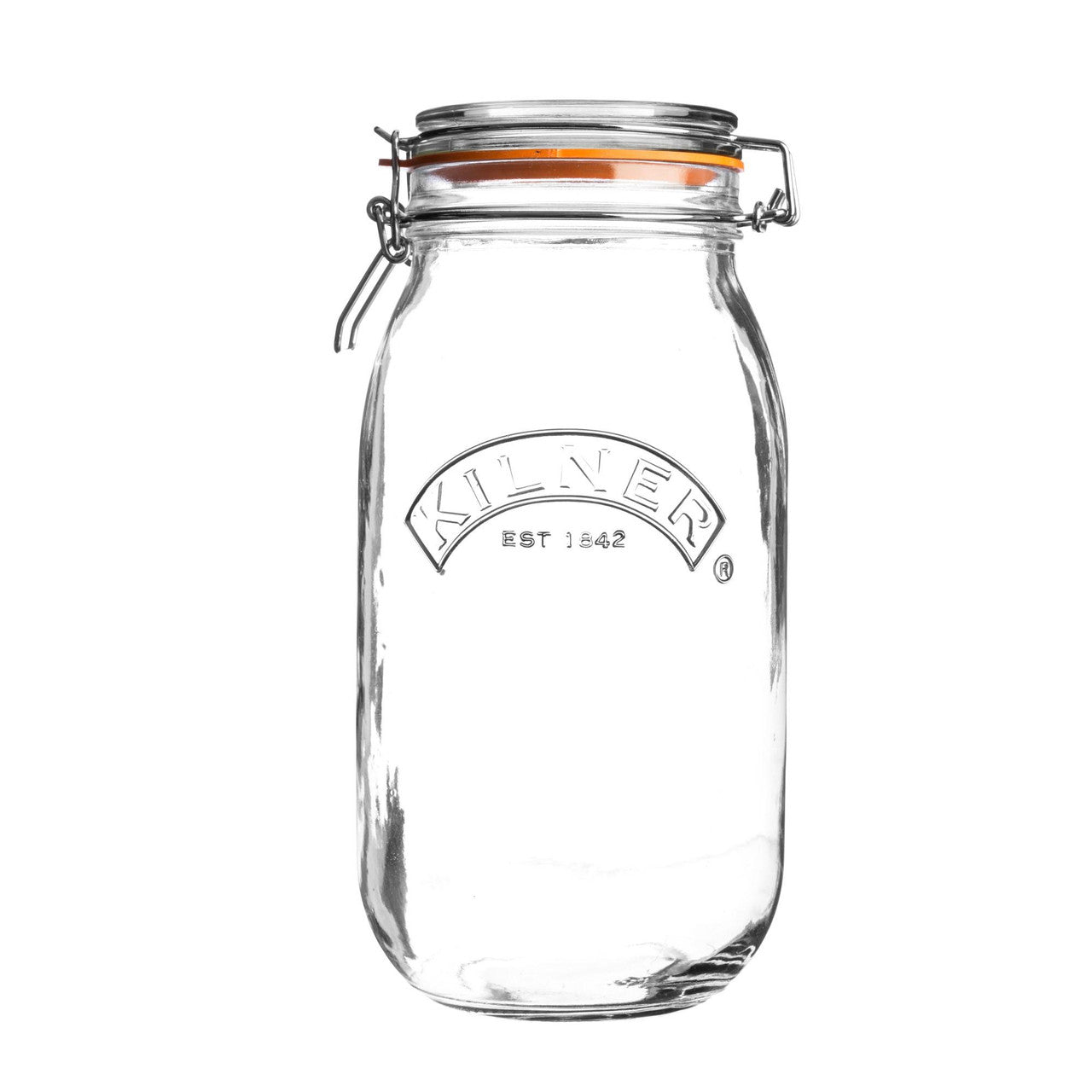 Clip Top Round Jar, 3 Litre