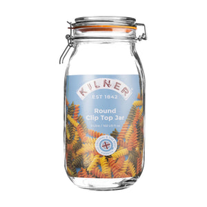 Clip Top Round Jar, 3 Litre