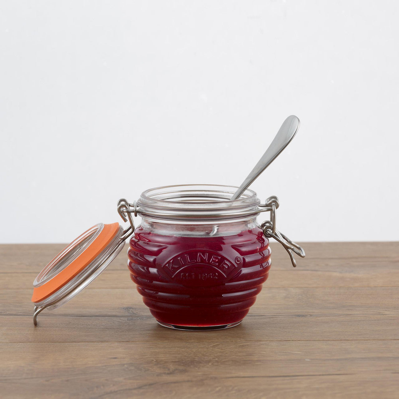 Honey Pot with Drizzler Spoon, 400ml