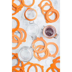Pack of 6 Rubber Seals, 350ml - 2 Litre
