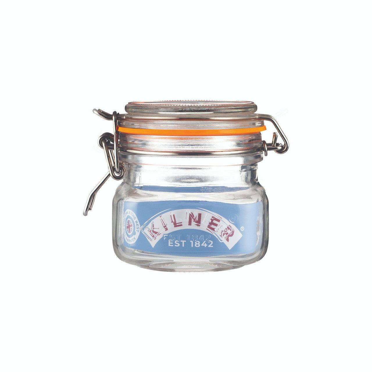 Square Clip Top Jar, 250ml