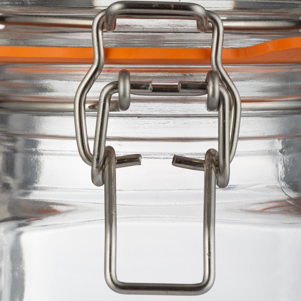 Square Clip Top Jar, 250ml