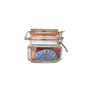 Clip Top Square Jar, 500ml