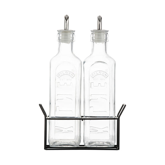 Oil Bottle Set of 2, 600ml
