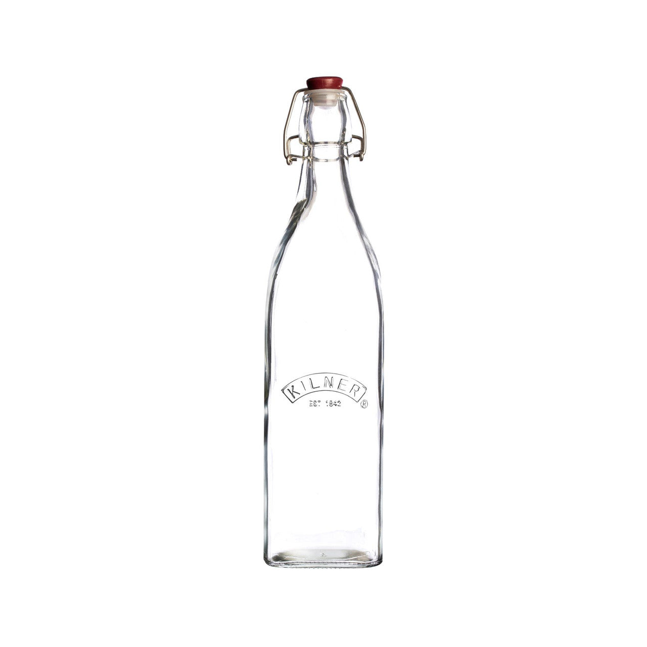 Clip Top Square Bottle, 550ml