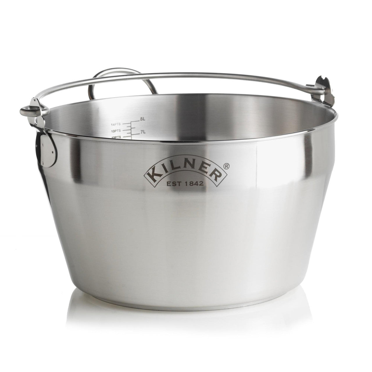Stainless Steel Preserving Pan, 8 Litre