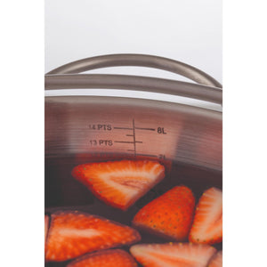 Stainless Steel Preserving Pan, 8 Litre