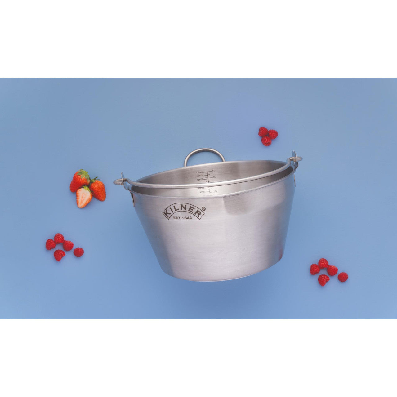 Stainless Steel Preserving Pan, 8 Litre