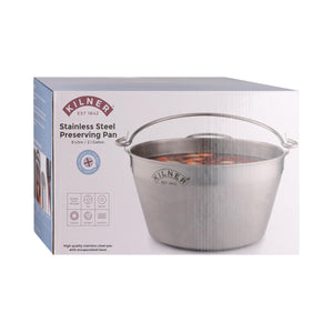 Stainless Steel Preserving Pan, 8 Litre