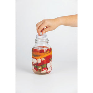 Set of 2 Fermentation Jars, 1 Litre