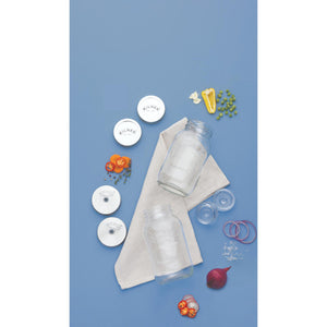 Set of 2 Fermentation Jars, 1 Litre