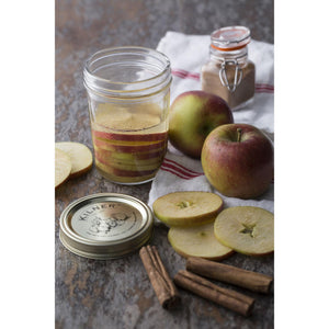 Pack of 6 Wide Mouth Preserve Jars, 350ml