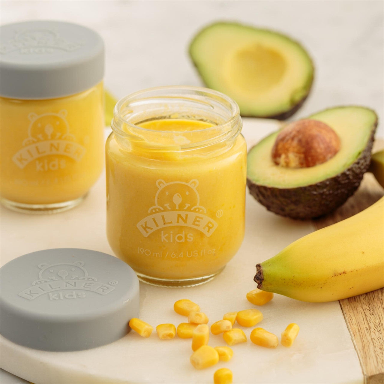 Set of 6 Kids Jars, 190ml