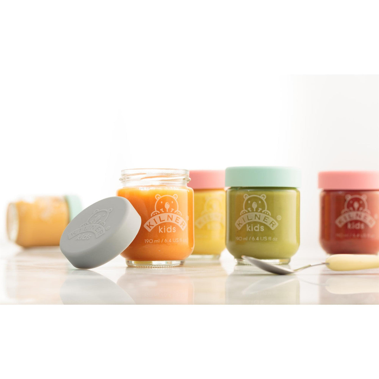 Set of 6 Kids Jars, 190ml