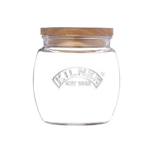 Universal Jar Acacia Wooden Lid, 850ml