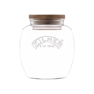 Universal Jar Acacia Wooden Lid, 2 Litre