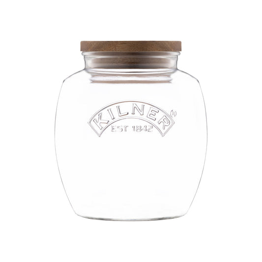 Universal Jar Acacia Wooden Lid, 2 Litre