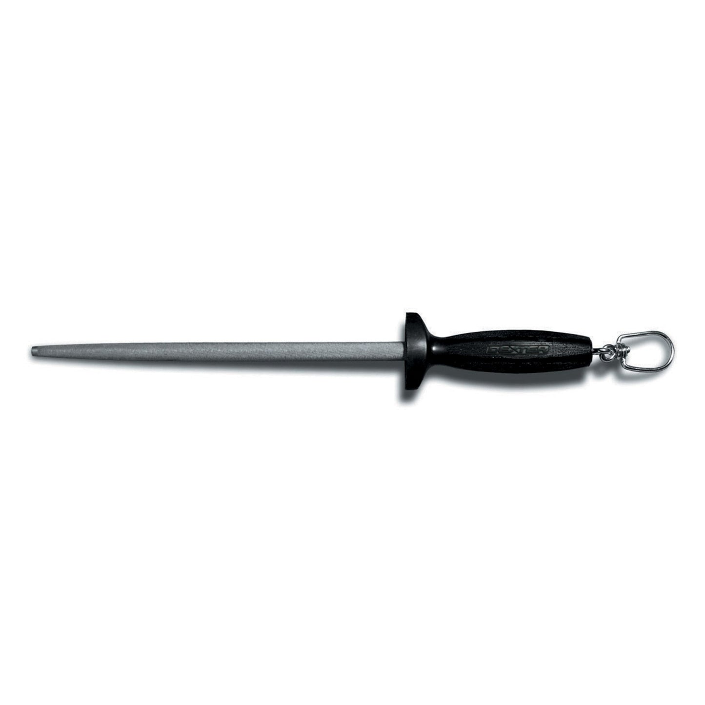 10"/25cm Edge Sharpener Steel Black Handle