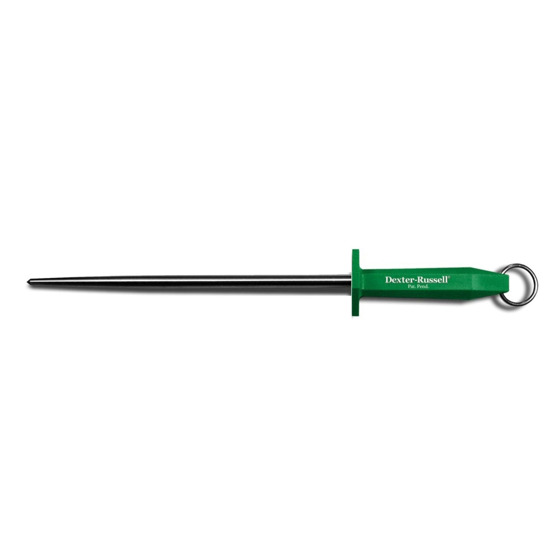 10"/25cm No Work Smooth Steel Green Handle