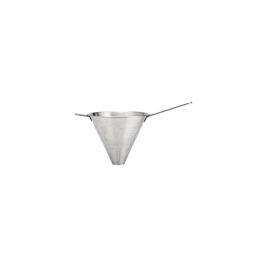 Chef Inox Stainless Steel Conical Strainer - Wire Handle, 180mm