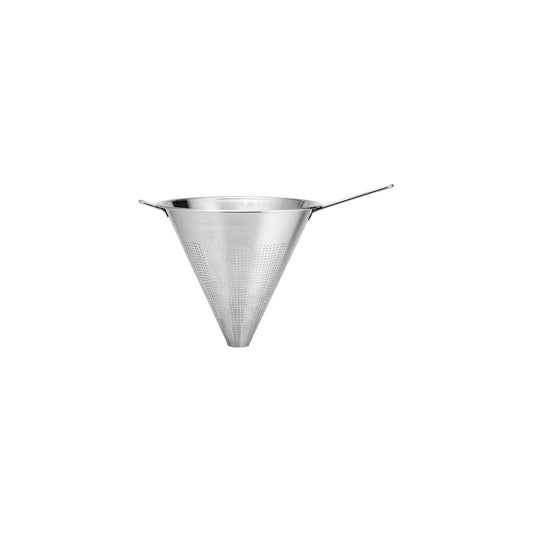 Chef Inox Stainless Steel Conical Strainer - Wire Handle, 240mm